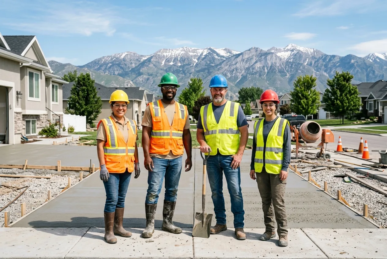 Herriman Concrete professional team in Herriman, UT