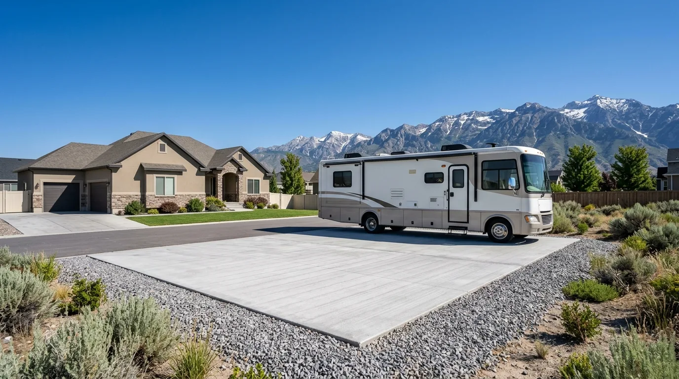 RV Pad Concrete in Herriman, UT: What Homeowners Need to Know